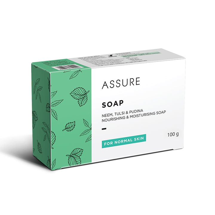 Vestige Assure Soap Neem, Tulsi & Pudina - 100g