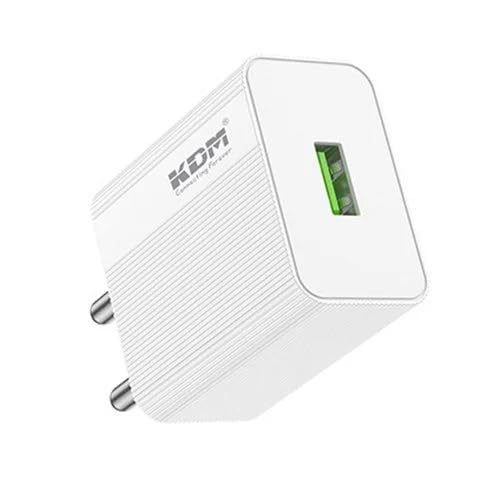 KDM 20W Multi Protocol Support Travel Charger, Support Fast Charging