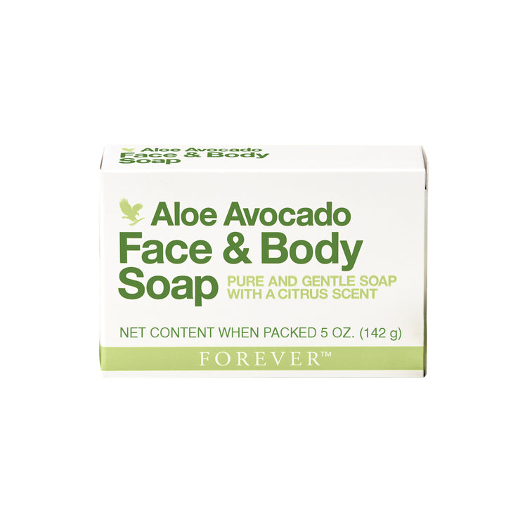 Forever Aloe Avocado Face and Body Soap (150g)
