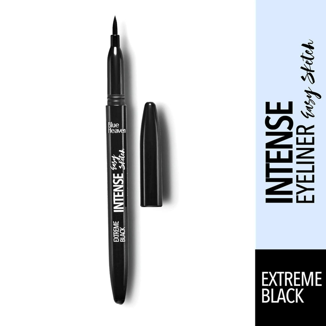 Blue Heaven Intense Easy Sketch Pencil Matte Eyeliner - 1ML - BLACK