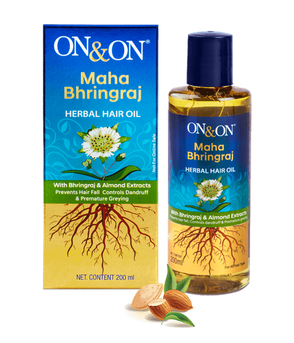 On & On Maha Bhringraj Heral Hair Oil (200 ML)