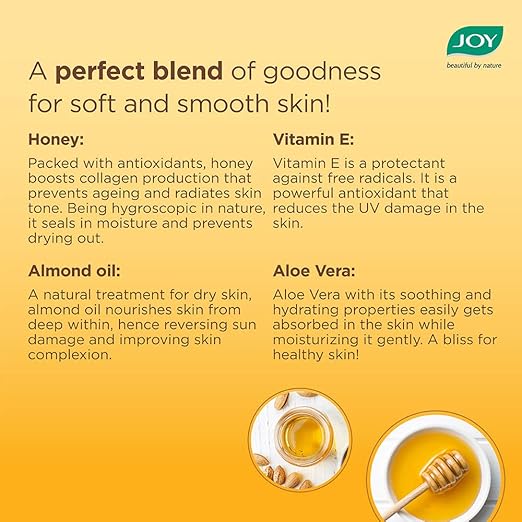 Joy Honey And Almonds Advanced Nourishing Body Lotion - 40 ML