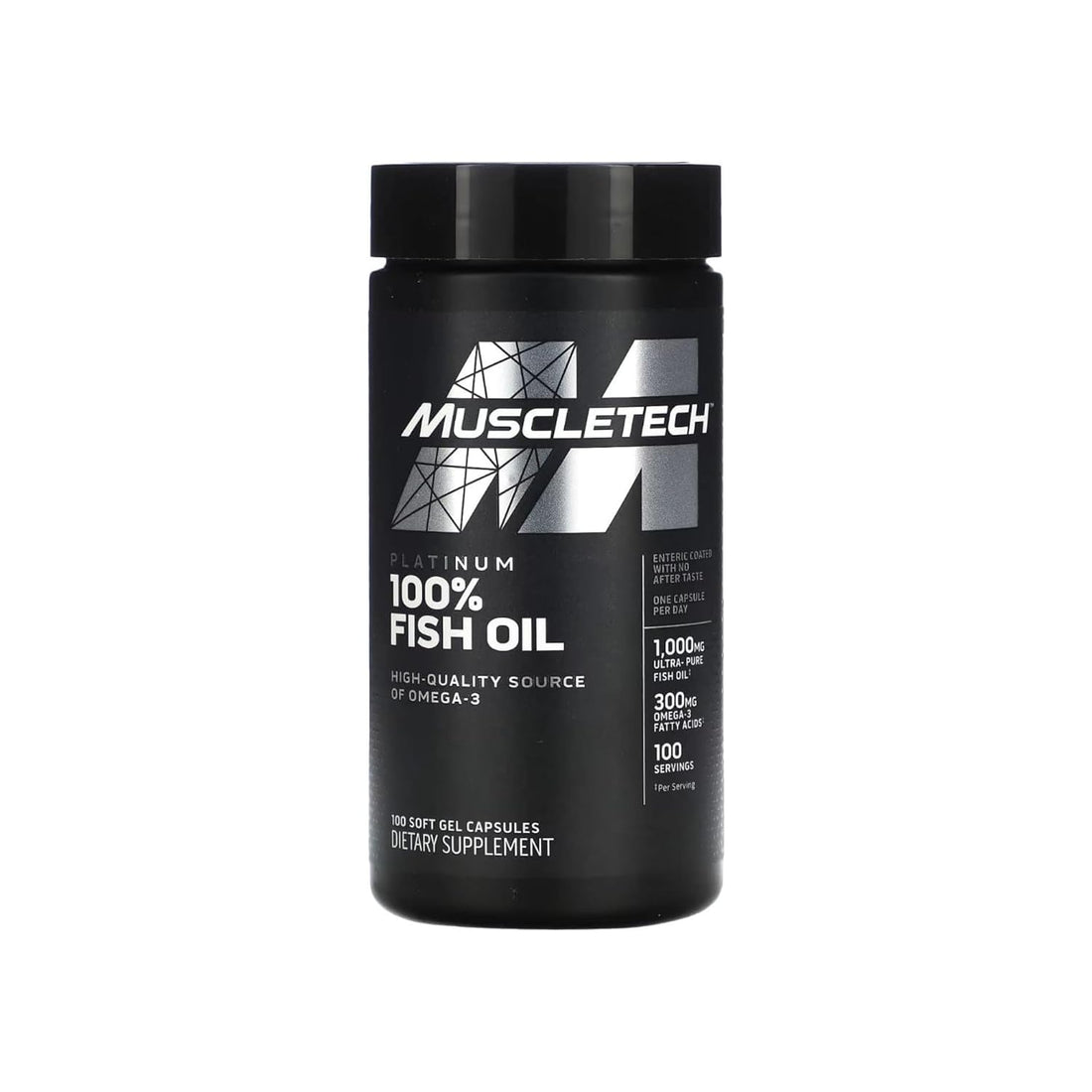 MuscleTech Platinum 100% Fish Oil Omega 3 - 100 N