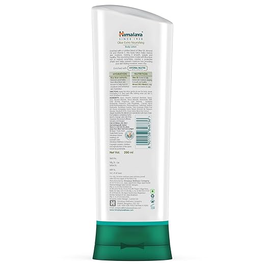 Himalaya Olive Extra Nourishing Body Lotion (200 ML) - Pack of 2