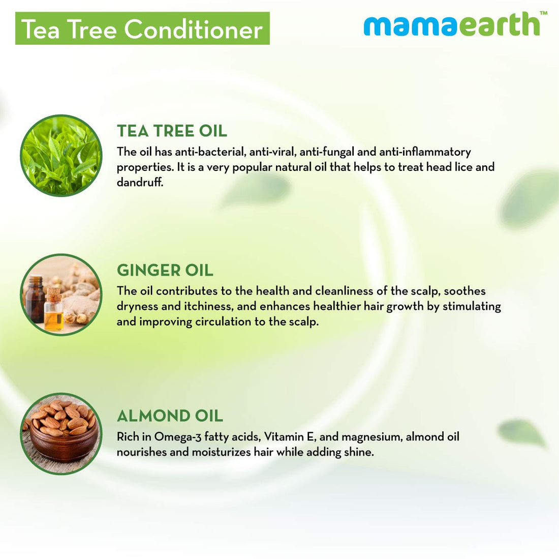 Mama Earth Tea Tree Conditioner, 250 ML