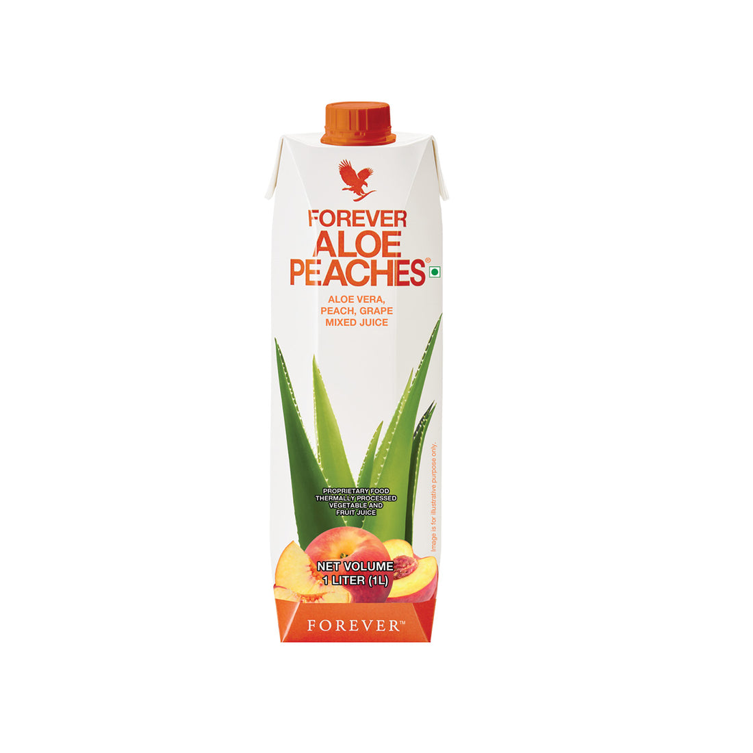 Forever Aloe Peaches (1 Ltr)