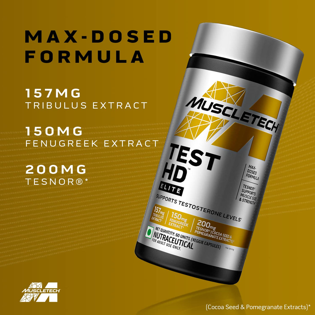 MuscleTech Test HD Elite - 60 N