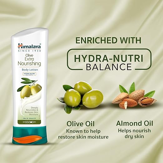 Himalaya Olive Extra Nourishing Body Lotion (200 ML) - Pack of 2