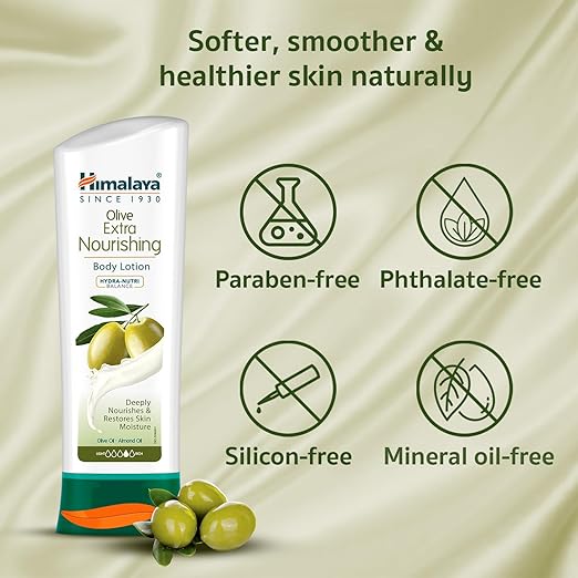 Himalaya Olive Extra Nourishing Body Lotion (200 ML) - Pack of 2