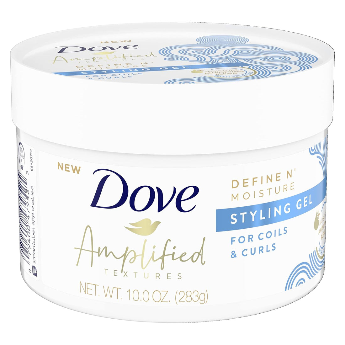 Dove Amplified Textures Kit - Hydrating Shampoo, Detangling Conditioner & Styling Gel