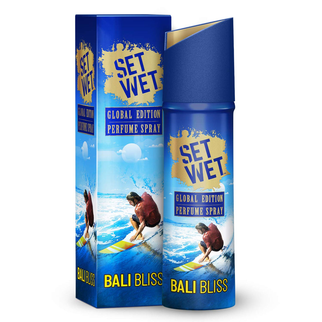 Set Wet Bali Bliss Perfume Spray, 120ml - Long-Lasting Fresh - PACK OF 2
