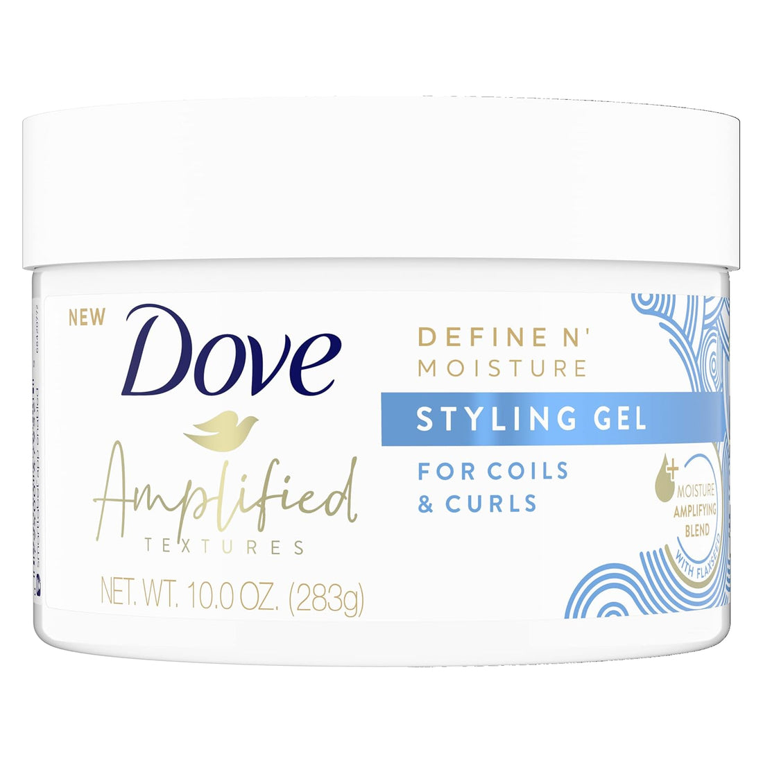 Dove Amplified Textures Define N Moisture Styling Gel For Coils & Curls (283 g)