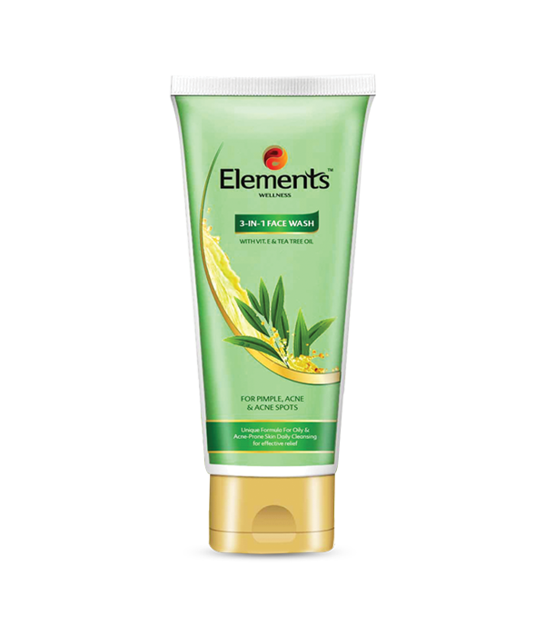 Elements Wellness 3 In 1 Face Wash (60g)