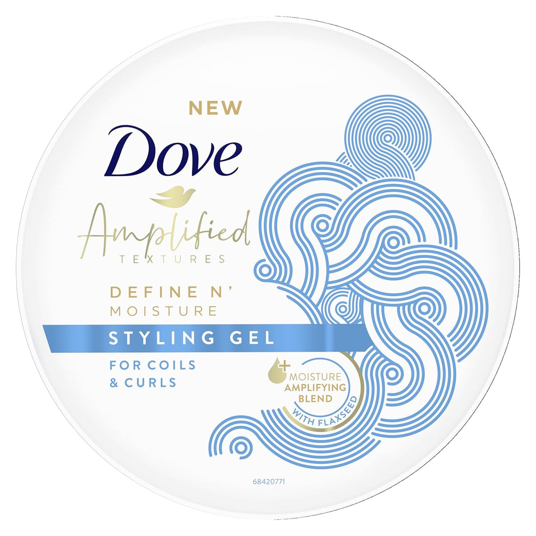 Dove Amplified Textures Define N Moisture Styling Gel For Coils & Curls (283 g)