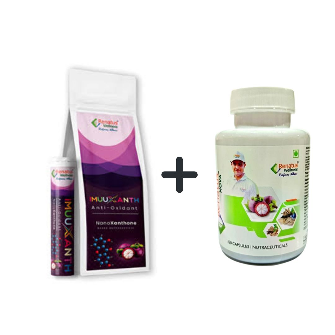 Combo Renatus Wellness Renatus Nova (120N) with Renatus Imuuxanth (30N)