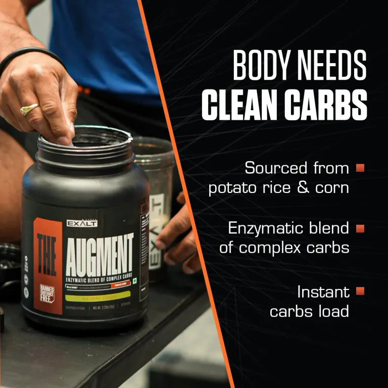 Exalt The Augment Complex Carbs (Unflavoured, 1 Kg)