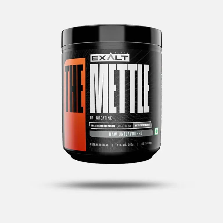 Exalt The Mettle Tri Creatine (Raw Unflavored, 300g)