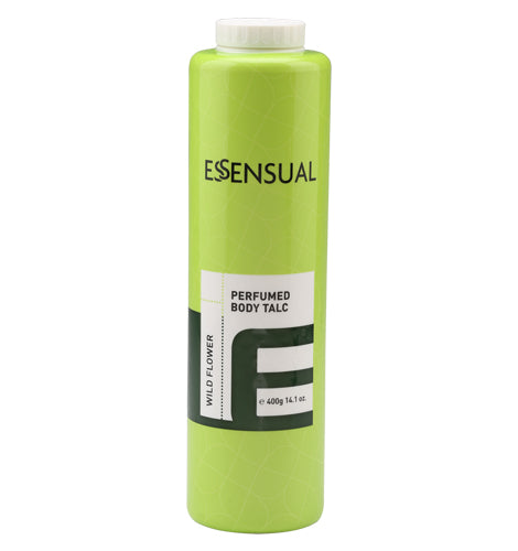 MODICARE Essensual Perfumed Body Talc - Wild Flower: Soft, Silky & Delicately Scented Skin-400 g