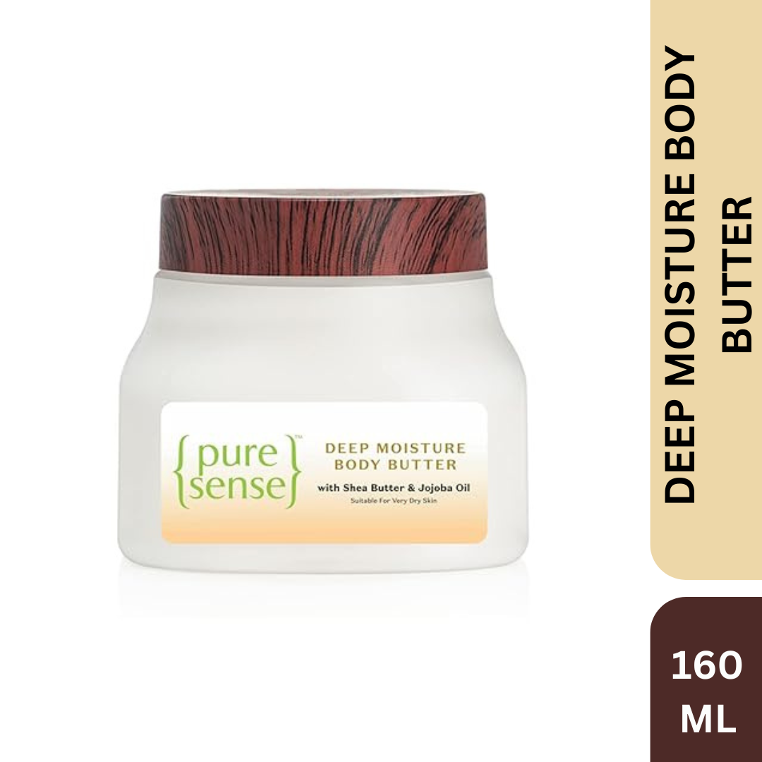 Pure Sense Deep Moisture Body Butter with Shea Butter & Jojoba Oil (160 ML)