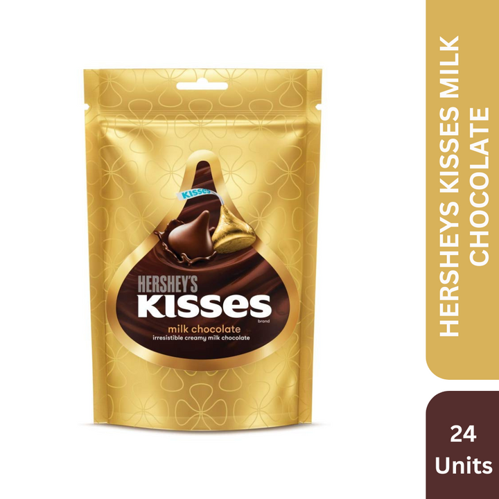 Kisses Milk Chocolate Melt-In-Mouth Chocolates (24 UNITS)