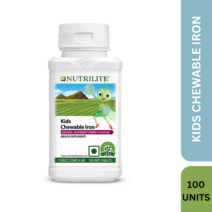 Amway Nutrilite Kids Chewable Iron (100 UNITS)