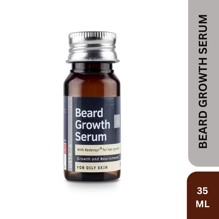 Ustraa Beard Growth Serum (For Oily Skin) - 35ml