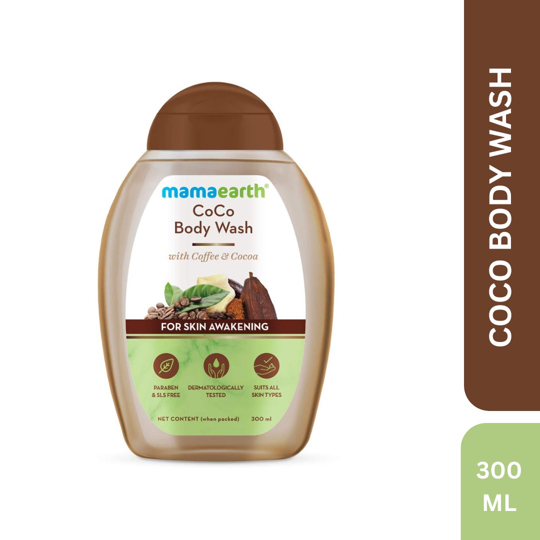 Mama Earth Coco Body Wash with Coffee & Cocoa - 300 ML