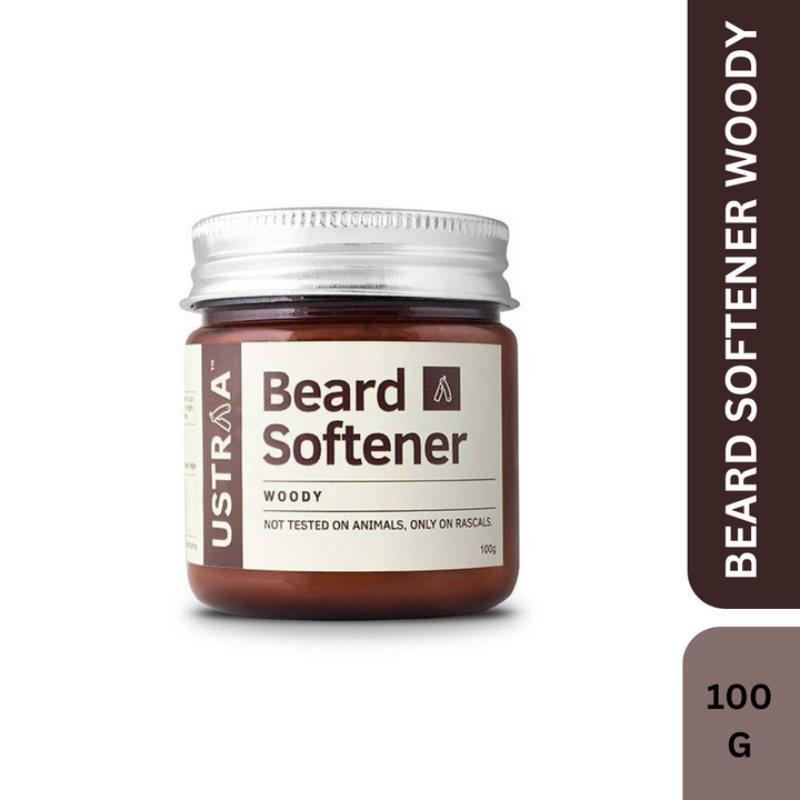 Ustraa Beard Softener Woody - 100g