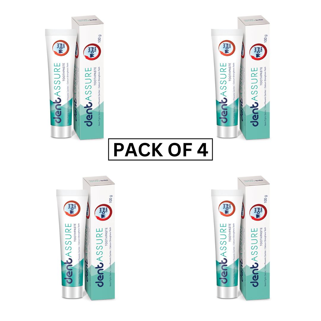 Vestige Dentassure Toothpaste (100g) - Pack of 4