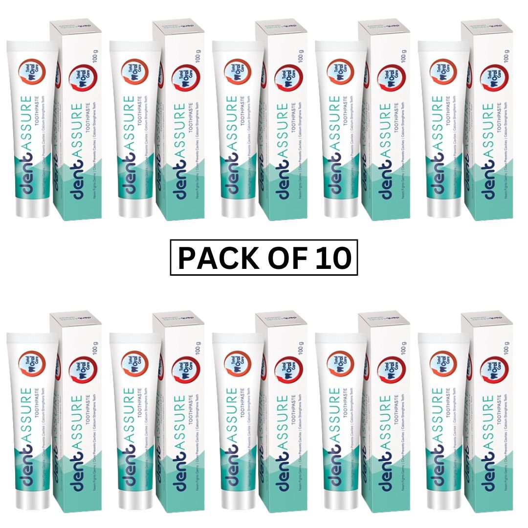 Vestige Dentassure Toothpaste (100g) - Pack of 10