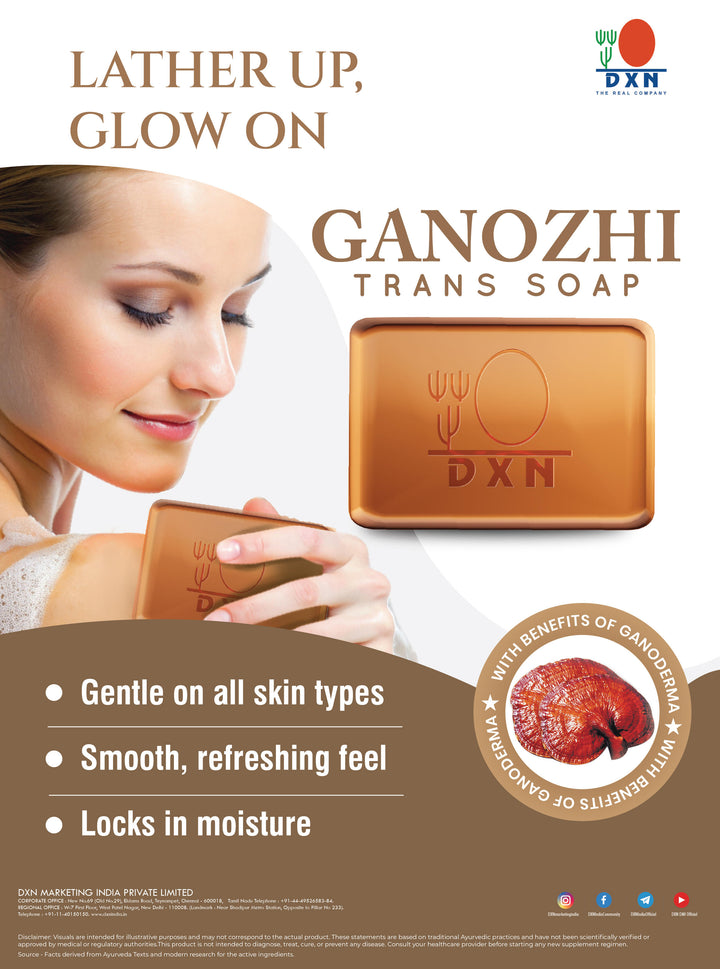 DXN Ganozhi Trans Soap (125g) - Enriched with Ganoderma Extract
