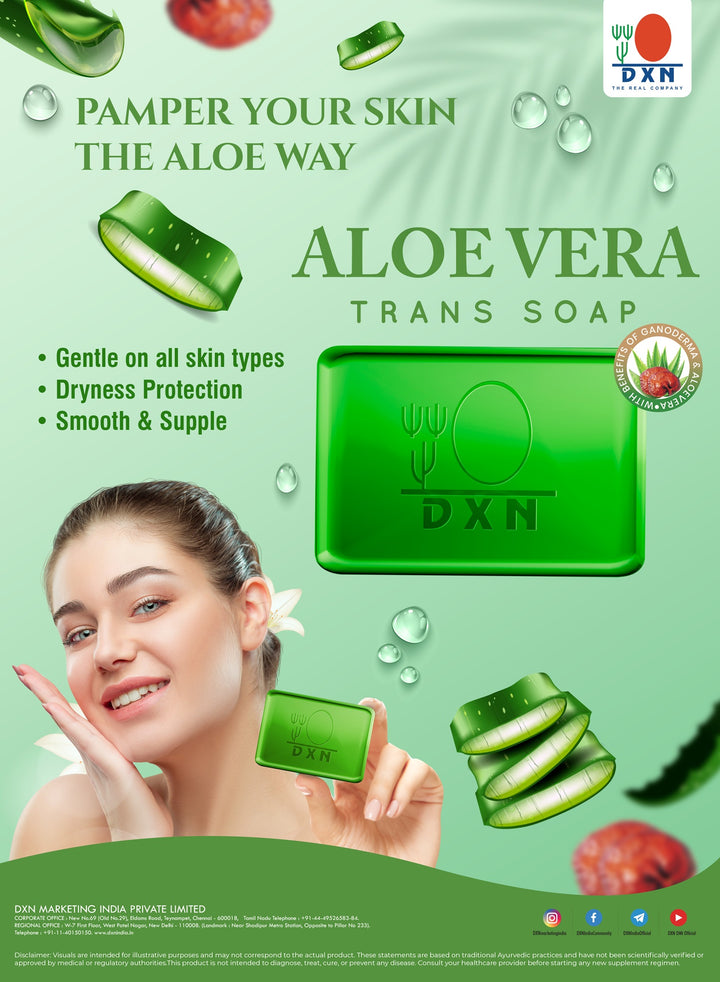 DXN Aloe Vera Trans Soap (125g)