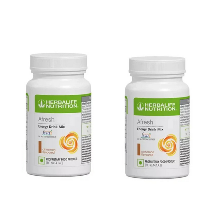 Herbalife Afresh Cinnamon Drink Mix (50g) - PACK OF 2