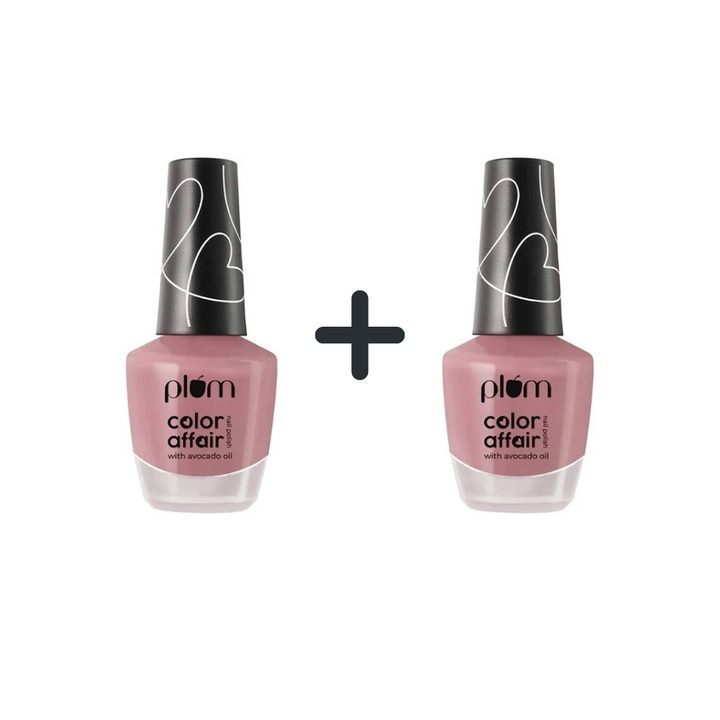 Plum Color Affair Nail Polish - Pink Blossom - Pack of 2