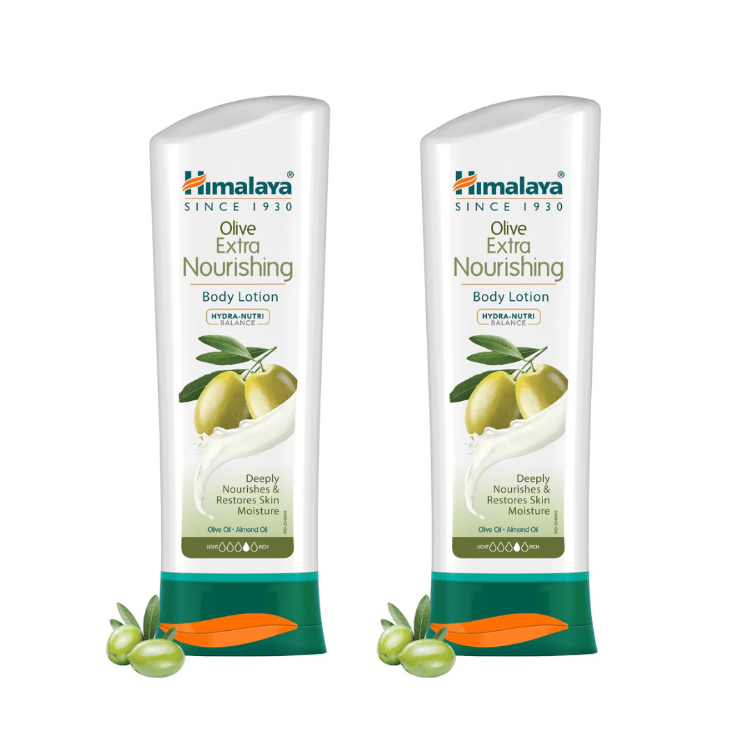 Himalaya Olive Extra Nourishing Body Lotion (200 ML) - Pack of 2