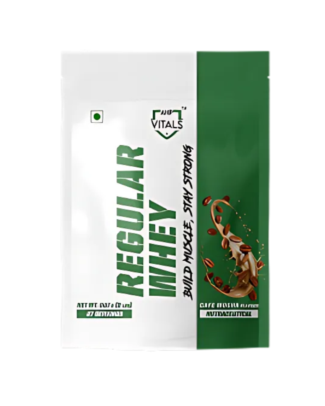 AHP Vitals Regular Whey Cafe Mocha 2 LBS: Delicious Protein for Muscle Support