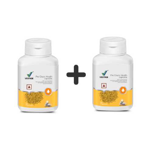 Vestige Pre Glucohealth (60N)- PACK  OF 2
