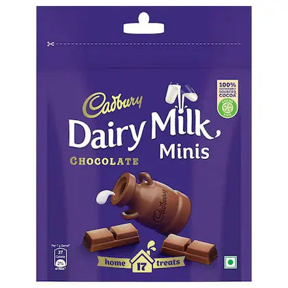 Cadbury Dairy Milk Minis Home Treats Chocolate - 119 g