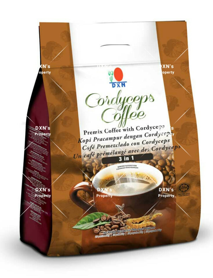 DXN Cordyceps Coffee 3 in 1 (20g x 25N)