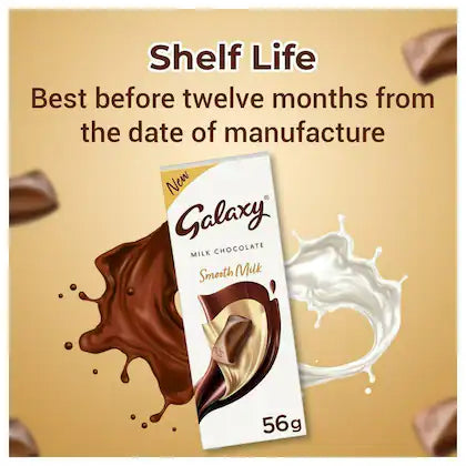 Galaxy Smooth Milk Chocolate Bar - 56 g