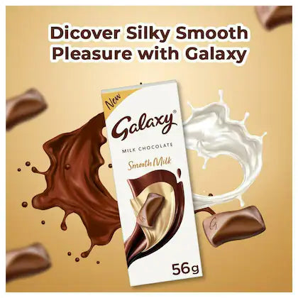 Galaxy Smooth Milk Chocolate Bar - 56 g