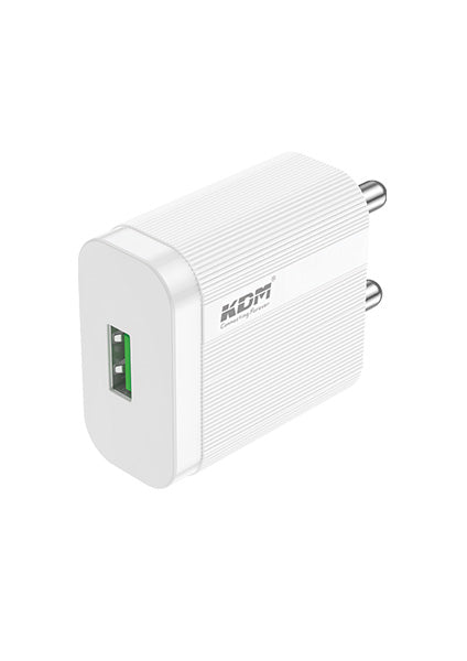 KDM 20W Multi Protocol Support Travel Charger, Support Fast Charging