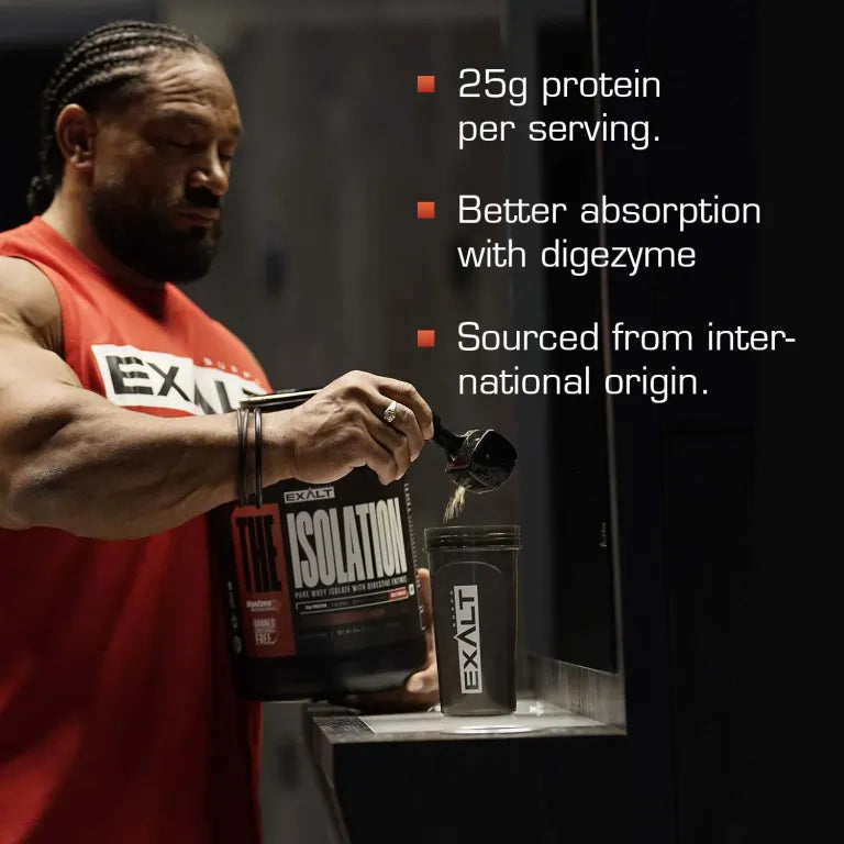 Exalt The Isolation Pure Whey Protein Isolate (Chocolate, 2.2 Kg)