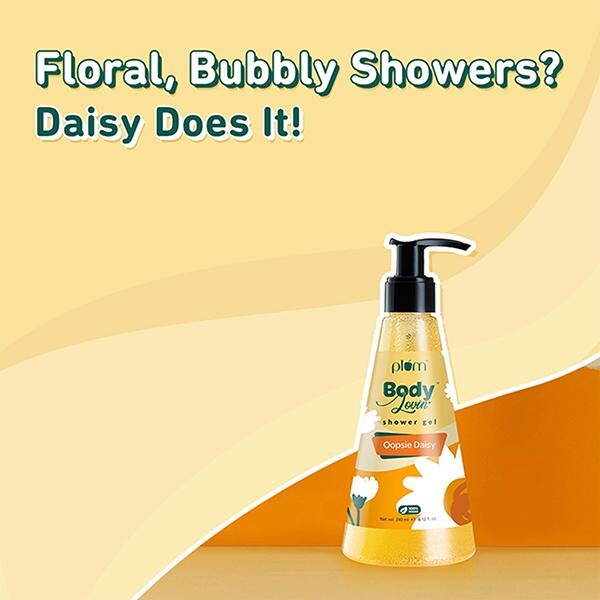 Plum BodyLovin’ Oopsie Daisy Shower Gel, 240ml - Hydrates