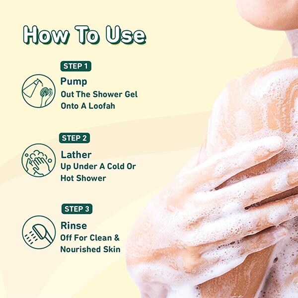 Plum BodyLovin’ Oopsie Daisy Shower Gel, 240ml - Hydrates