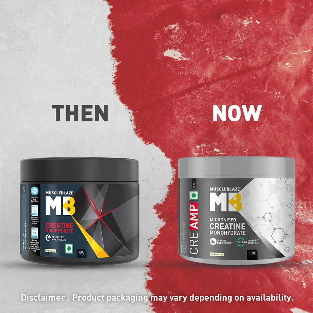 MuscleBlaze Micronized Creatine Monohydrate - 100g