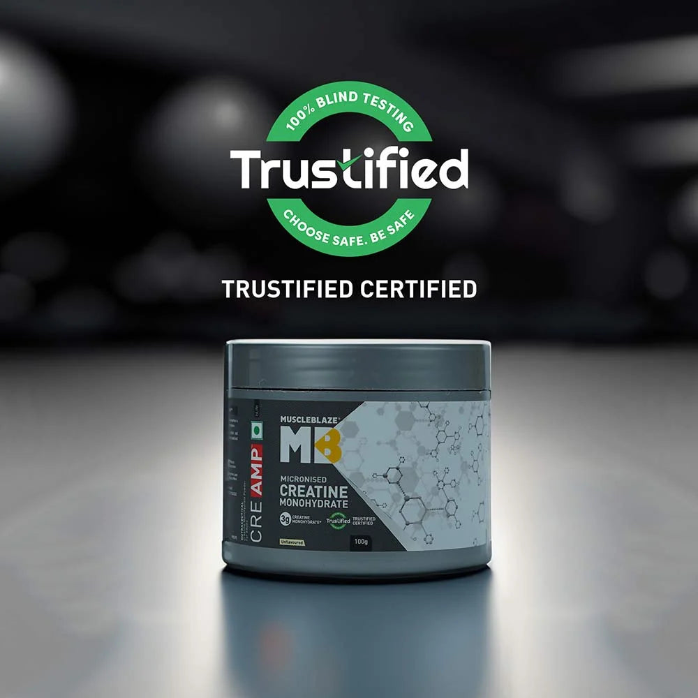 MuscleBlaze Micronized Creatine Monohydrate - 100g