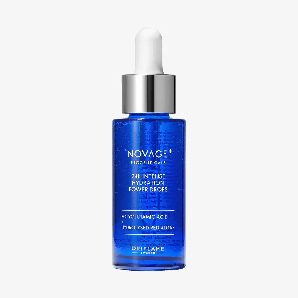 ORIFLAME Novage+ Proceuticals 24h Intense Hydration Power Drops – Supercharged Hydration (30 ML)
