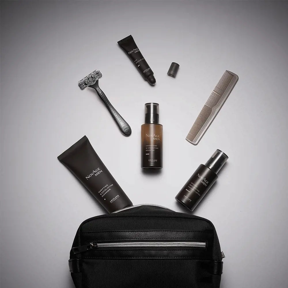 ORIFLAME NovAge Men Set – Complete Skincare for Men (4 Pcs)