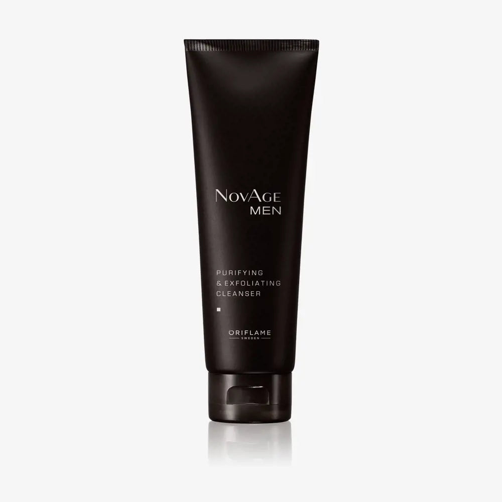 ORIFLAME NovAge Men Purifying & Exfoliating Cleanser – Deep Cleansing for Men (125 ML)
